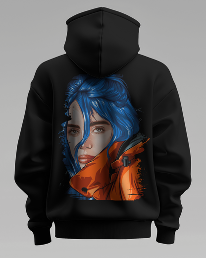 Billie Eilish Blue Hair - Hoodie