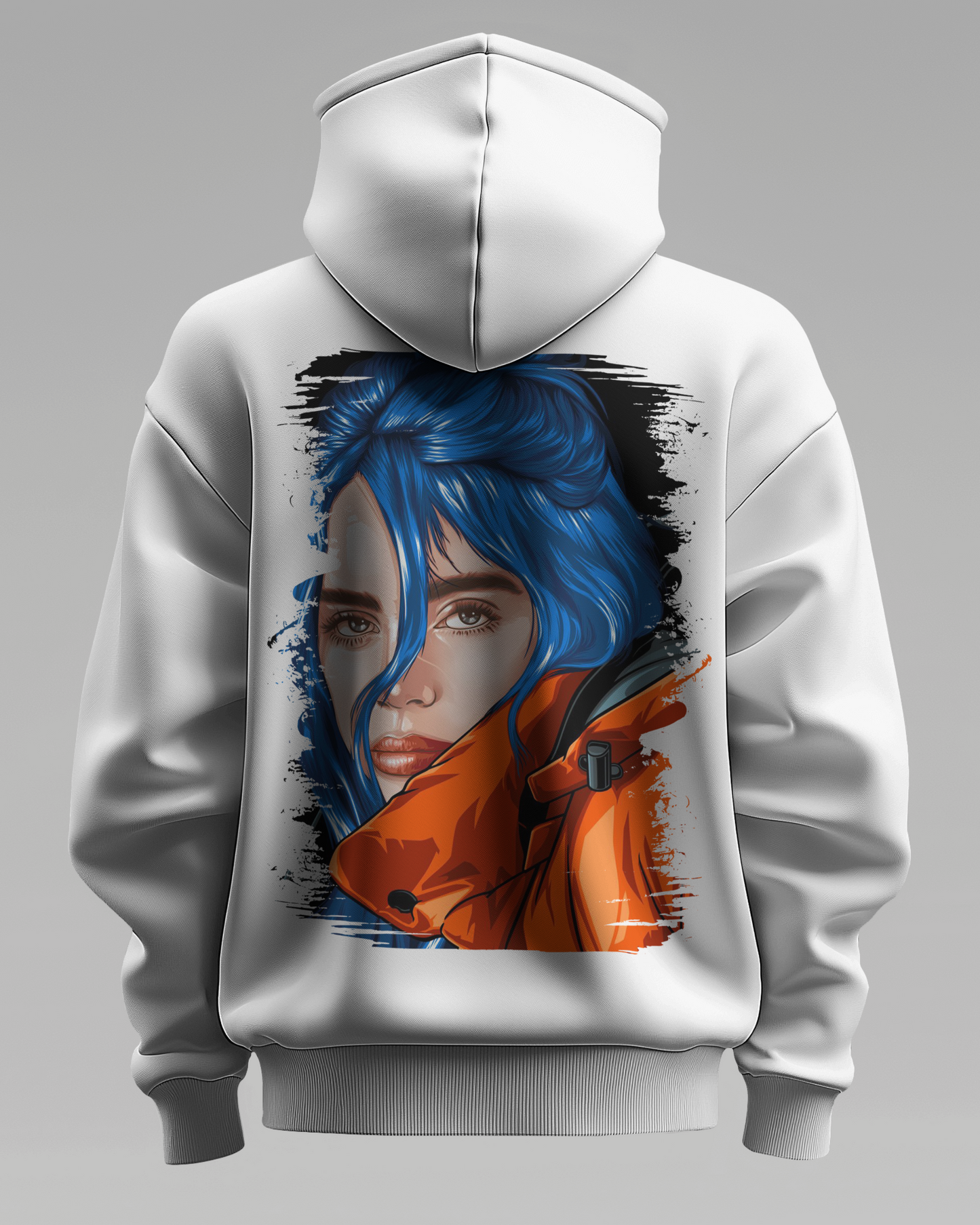 Billie Eilish Blue Hair - Hoodie