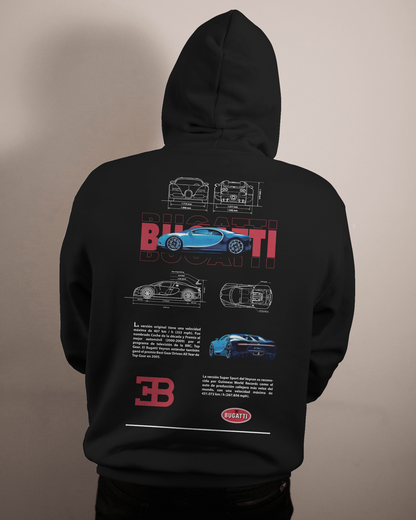 Bughatti Blue - Hoodie