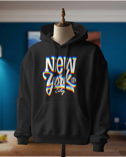 New York Graffiti illusion - Hoodie