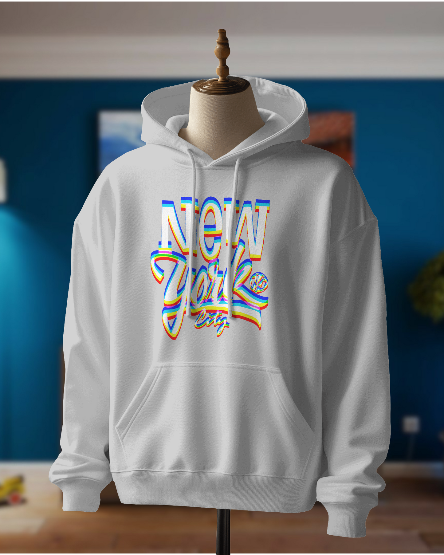 New York Graffiti illusion - Hoodie