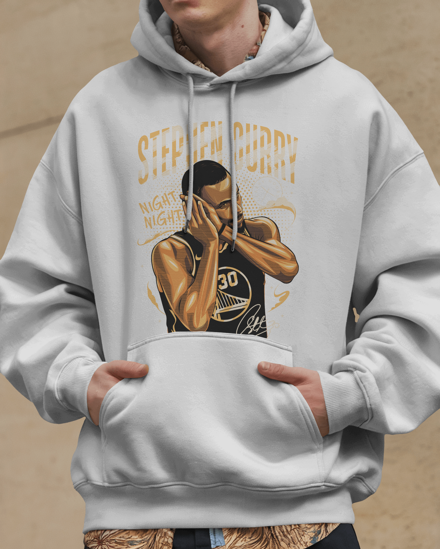 Stephen Curry Night Night Gold - Hoodie