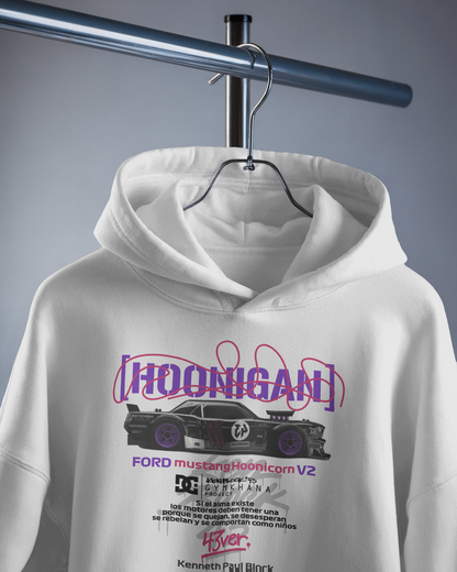 Ford Mustang Hoonigan Front - Hoodie