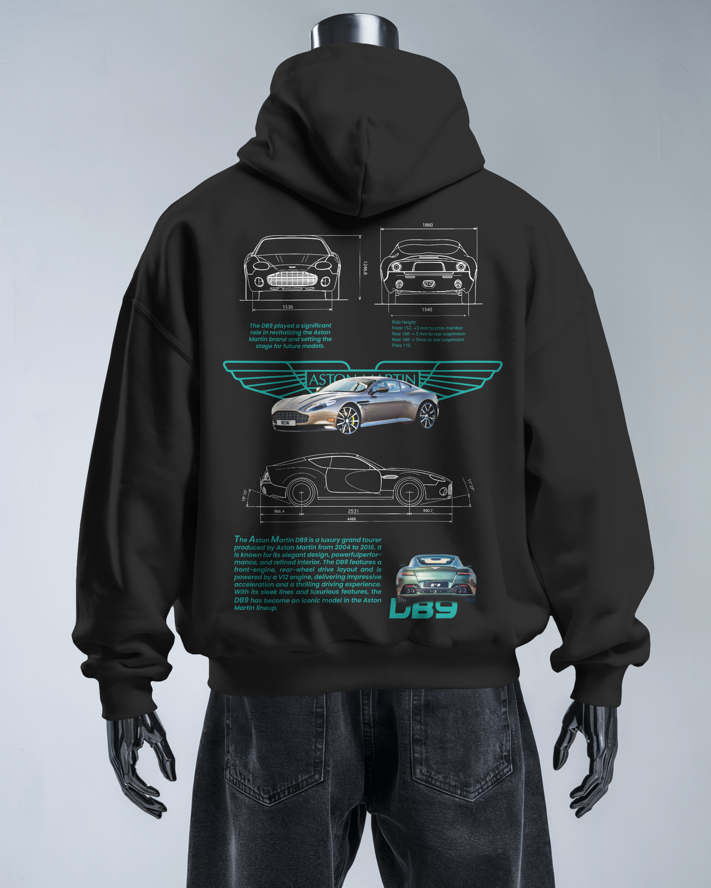 Aston Martin DB9 - Hoodie