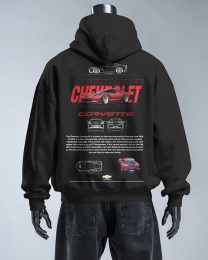 Chevrolet Corvette Red - Hoodie