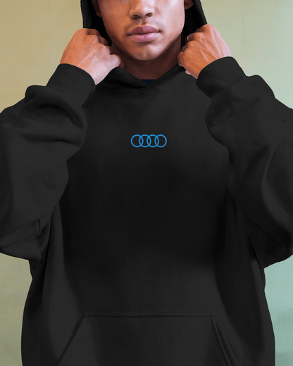 Audi R8 Blue - Hoodie