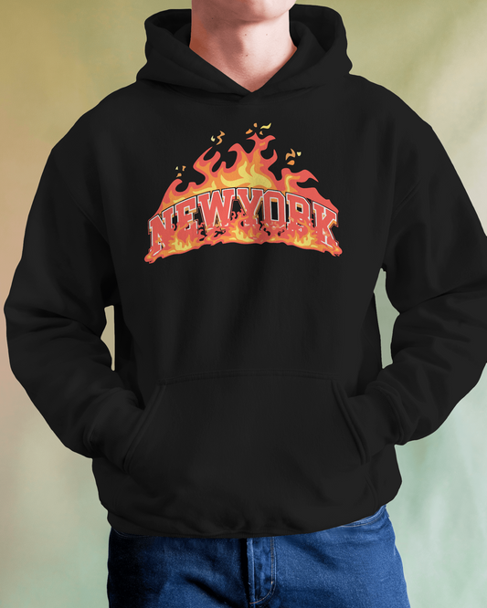 New York on Fire - Hoodie