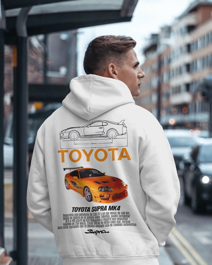 Toyota Supra Orange - Hoodie